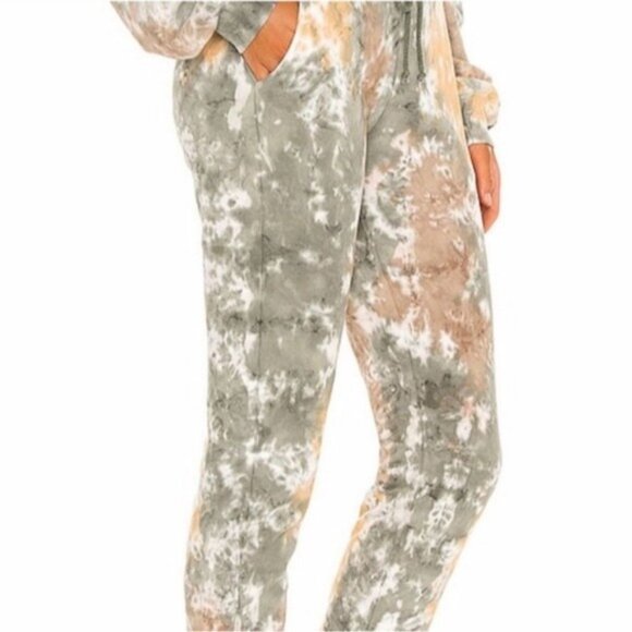Daydreamer Camo Tie Dye Jogger Pants Size Small New Cotton Loungewear Cozy - Picture 3 of 11
